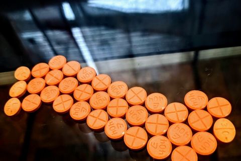 adderall pills on a table